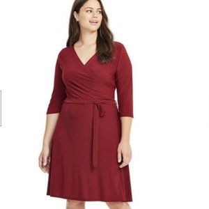 East Adeline Faux Wrap dress